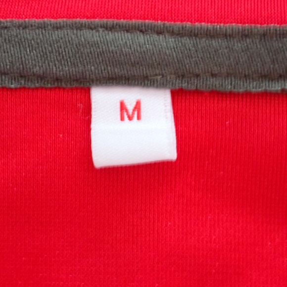 Brophy Davidson Team Men's Red Size Medium Football Jersey # 25 Short Sleeve - Picture 3 of 4